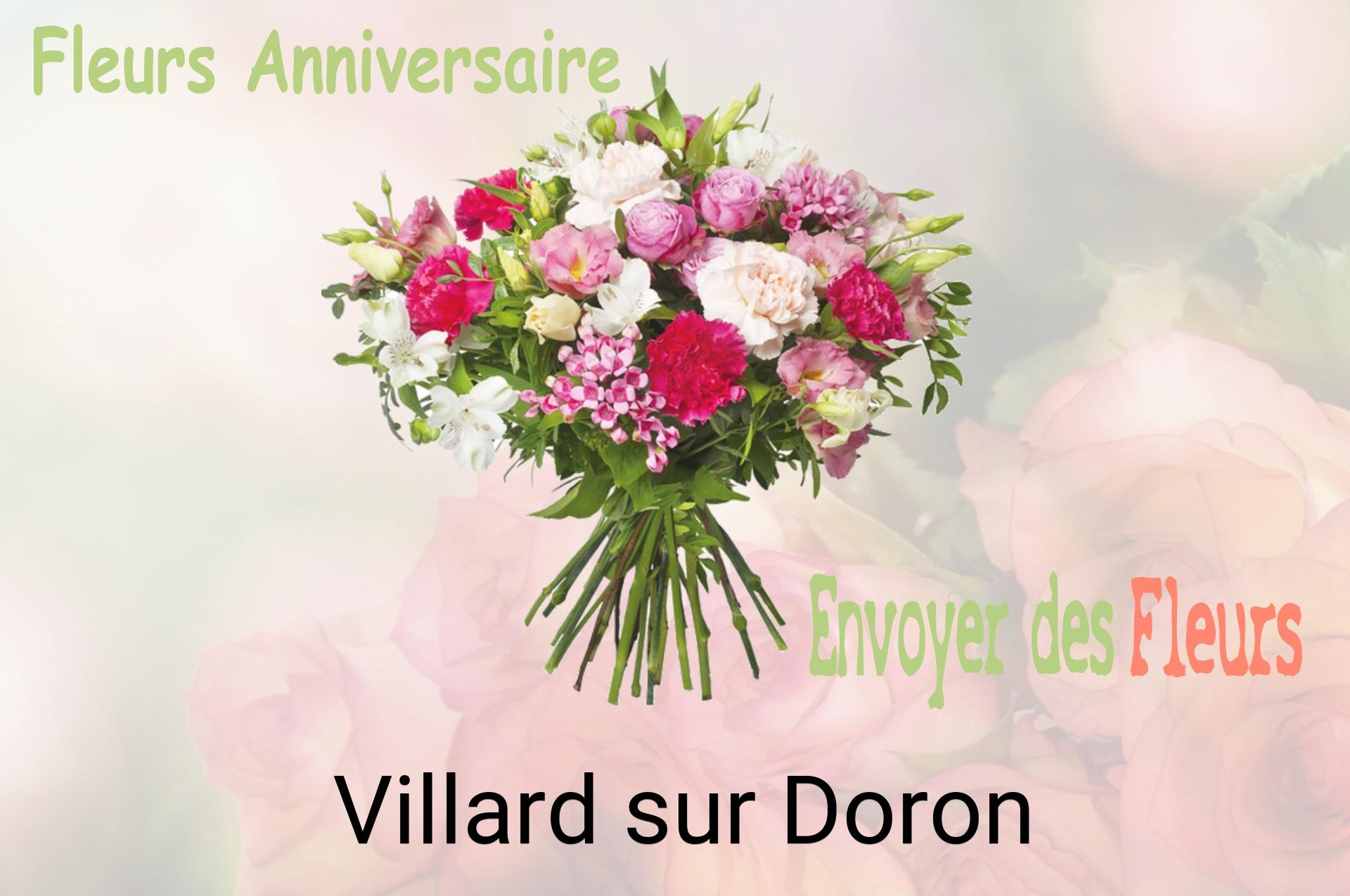 Bouquet de fleurs d’anniversaire livré à Villard-sur-Doron