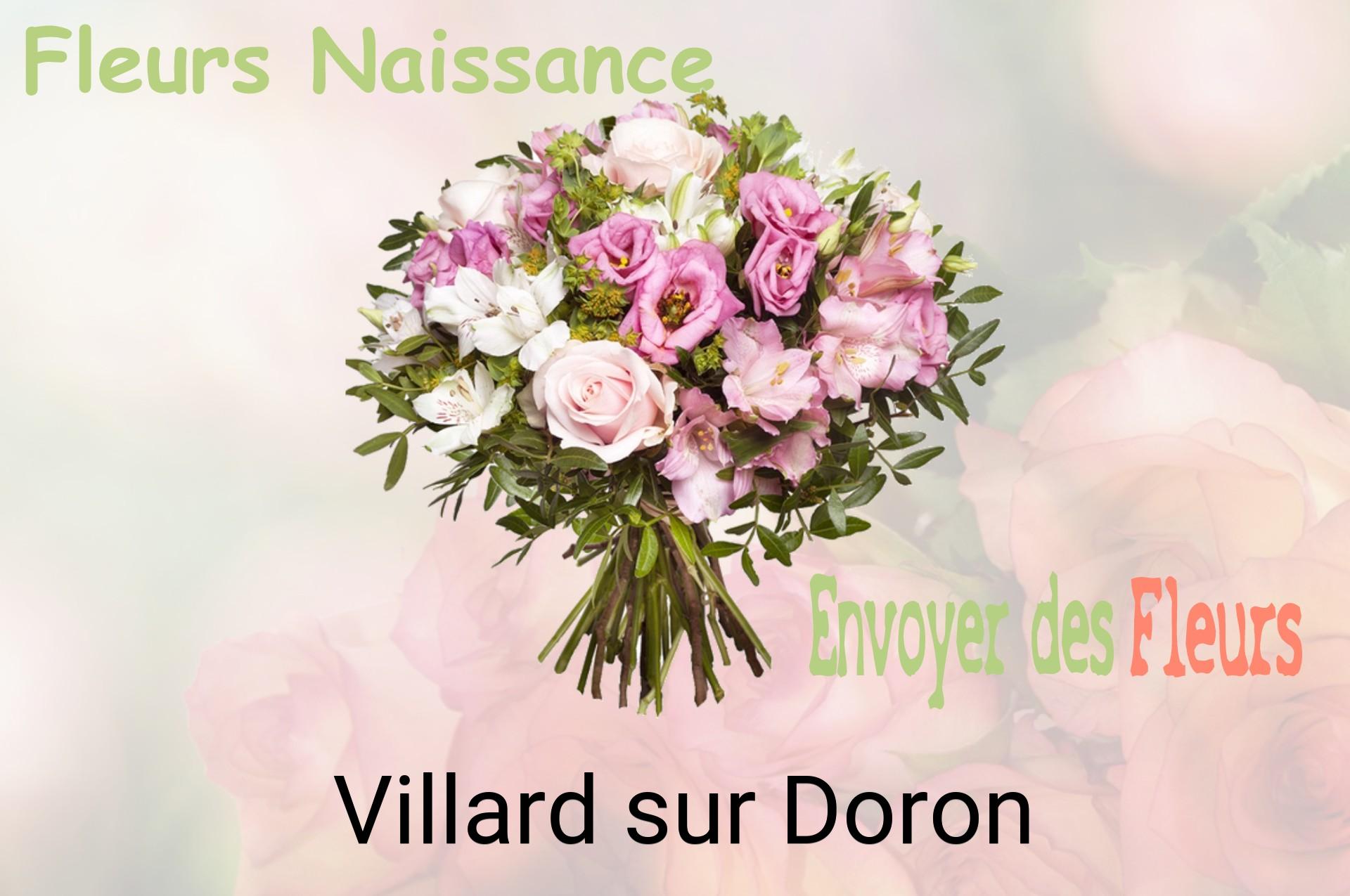 Bouquet de fleurs de naissance livré à Villard-sur-Doron